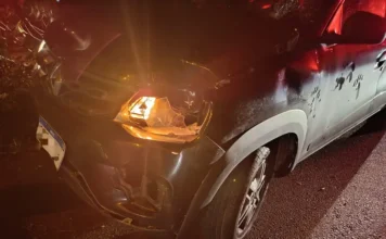 Homem fica ferido após ser atropelado na SC-108