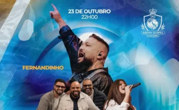 Arena Gospel celebra 10 anos com show de Fernandinho