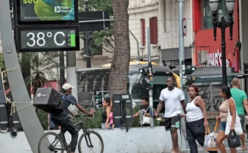 Calor dá lugar a frente fria em SC e RS