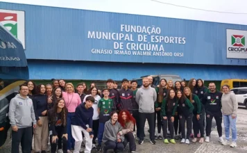 Criciúma disputa Olesc com 14 modalidades