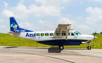 VOA + SC terá voos de Forquilhinha à capital em novembro Avião da Azul Conecta em solo, companhia que operará voos regionais do Programa VOA + SC em Santa Catarina.
