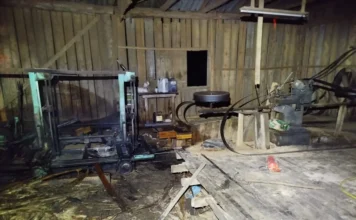 Princípio de incêndio atinge madeireira em Timbé do Sul