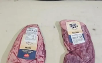 Homem é detido após furtar carnes em supermercado