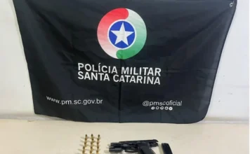 Homem é preso com pistola 9 mm em São João do Sul