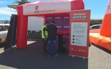 ViaCosteira promove ação para proteger equipes nas rodovias