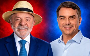 Lula e Flávio Bolsonaro vão ao 2º turno